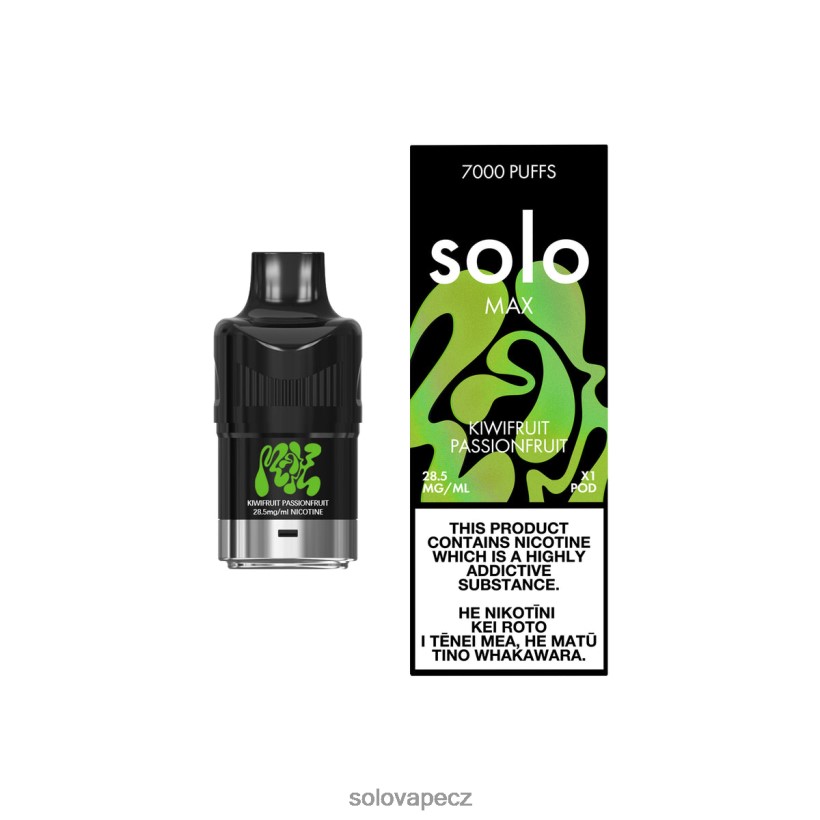 Solo Disposable Vape Flavours - Solo MAX lusk DB886H90 kiwi mučenka
