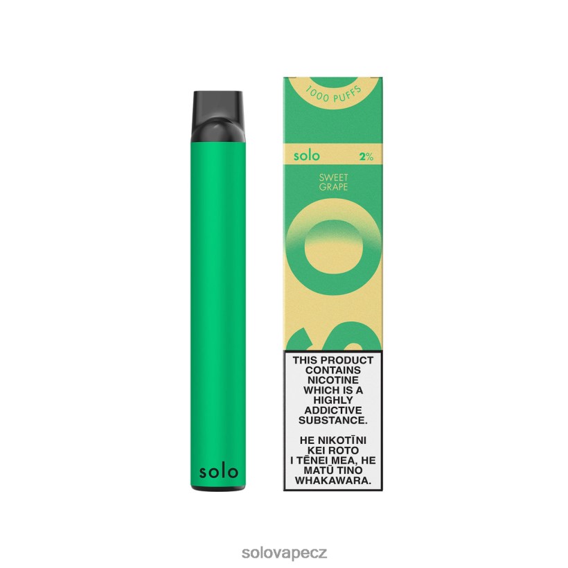 Solo Disposable Vape Flavours - Solo jednorázová kolekce vape paradise DB886H20 sladký hrozn