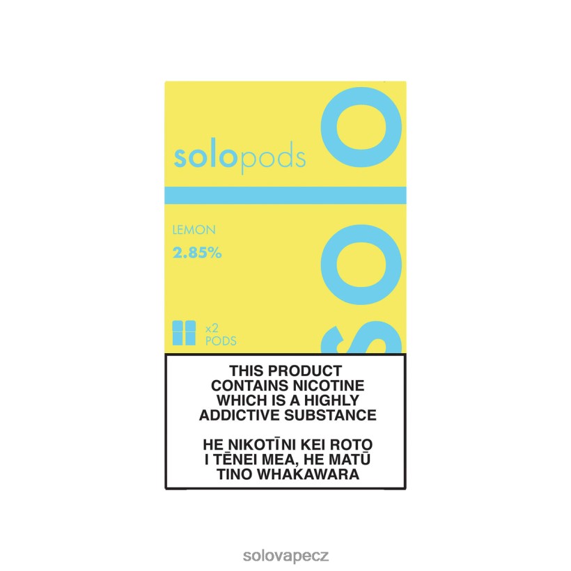 Solo Disposable Vape Flavours - Solo náhradní pod 2-balení DB886H55 citrón