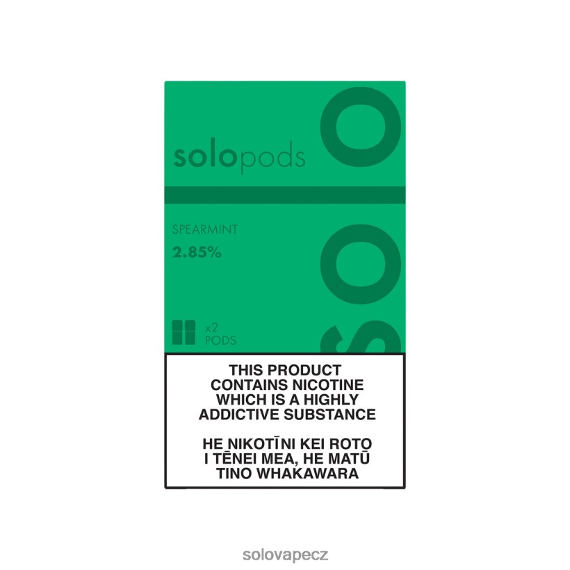 Solo Disposable Vape Flavours - Solo náhradní pod 2-balení DB886H62 máta peprná