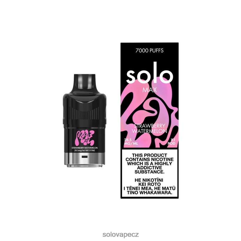 Solo Disposable Vape Price - Solo MAX lusk DB886H88 jahodový meloun