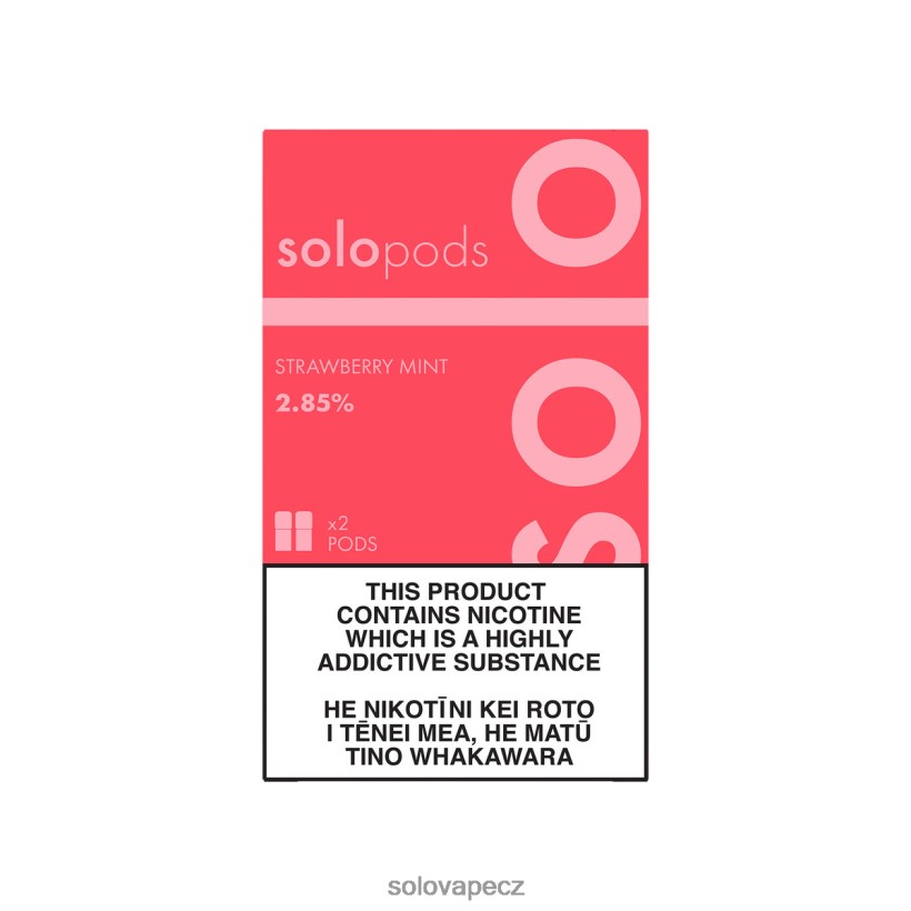 Solo Disposable Vape Price - Solo náhradní pod 2-balení DB886H60 jahodová máta