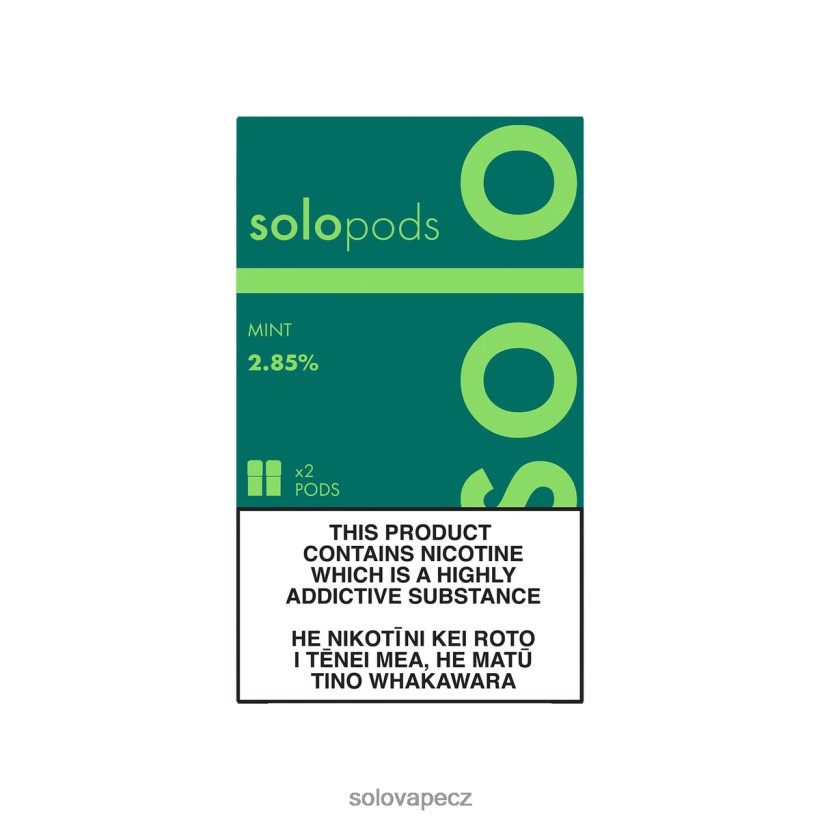 Solo Disposable Vape Prodej - Solo náhradní pod 2-balení DB886H52 máta