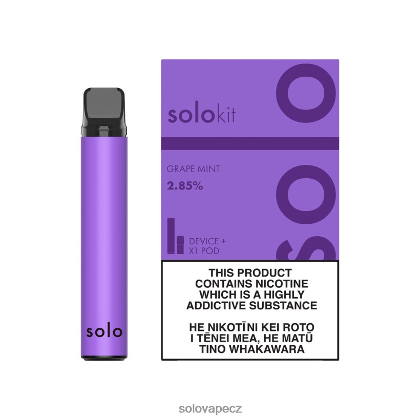 Solo Disposable Vape Prodej - Solo pod kit DB886H45 hroznová máta