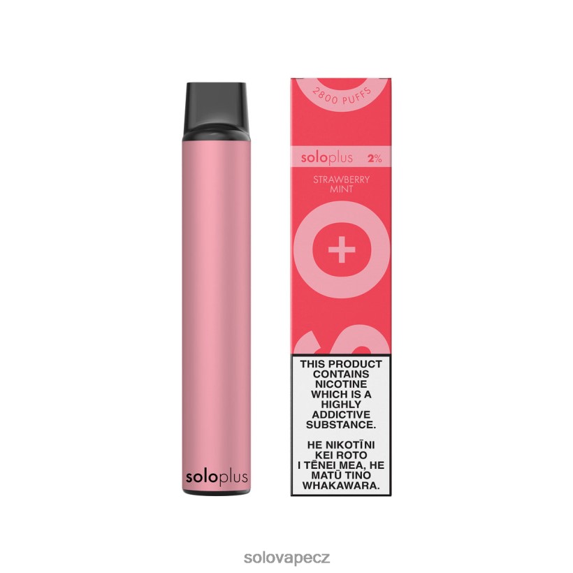 Solo Disposable Vape Review - Solo Plus jednorázová vapa DB886H26 jahodová máta