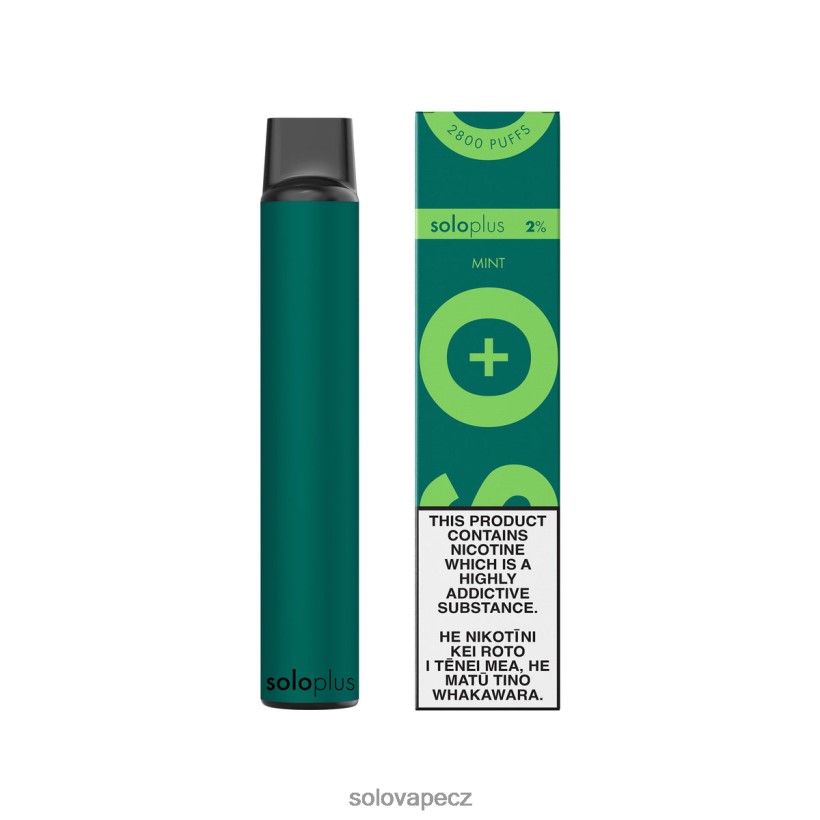 Solo Disposable Vape Review - Solo Plus jednorázová vapa DB886H33 máta