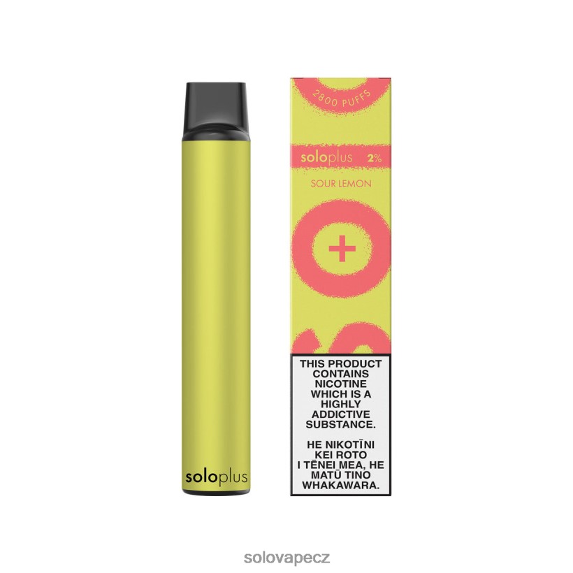 Solo Vape CZ - Solo Plus jednorázová vapa DB886H36 kyselý citron