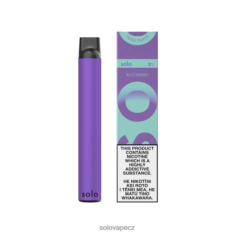 Solo Vape CZ - Solo jednorázová kolekce vape paradise DB886H22 ostružina