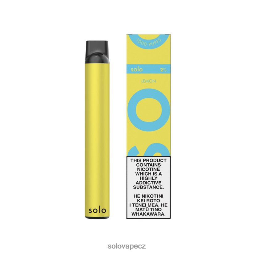 Solo Vape CZ - Solo jednorázová vapa DB886H15 citrón