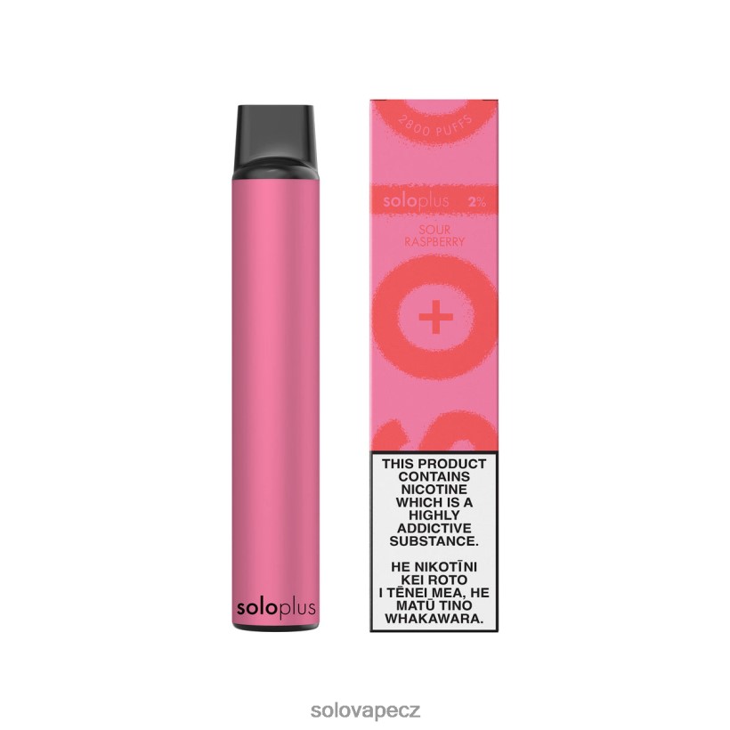 Solo Vape Flavours - Solo Plus jednorázová vapa DB886H35 kyselá malina
