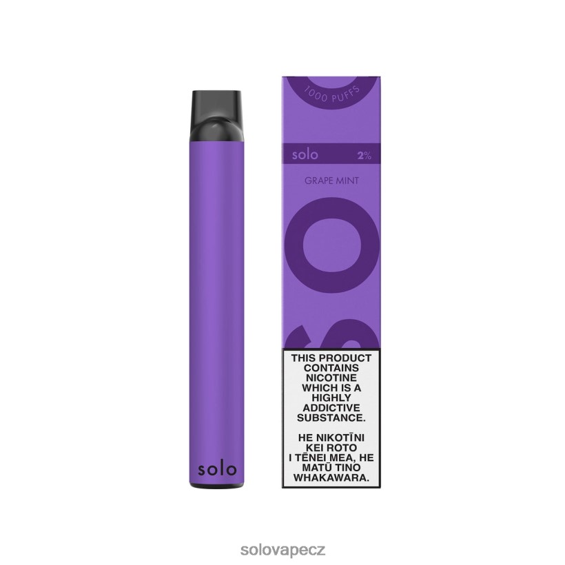 Solo Vape Flavours - Solo jednorázová vapa DB886H7 hroznová máta