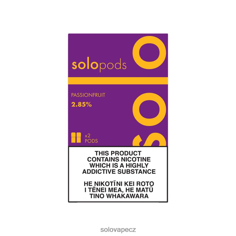 Solo Vape Flavours - Solo náhradní pod 2-balení DB886H56 mučenka