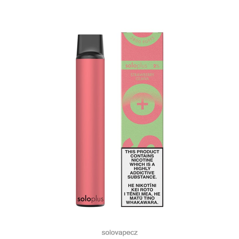Solo Vape Praha - Solo Plus jednorázová kolekce vape paradise DB886H37 jahodová guava