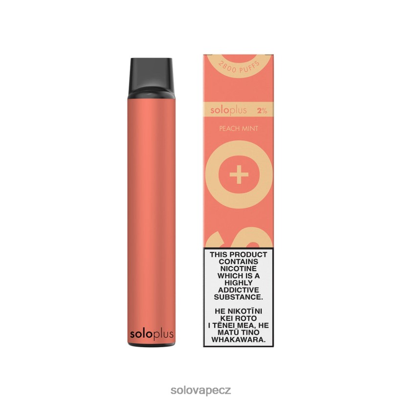 Solo Vape Praha - Solo Plus jednorázová vapa DB886H23 broskvová máta