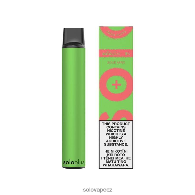 Solo Vape Praha - Solo Plus jednorázová vapa DB886H30 kyselé jablko