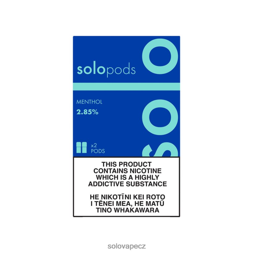 Solo Vape Praha - Solo náhradní pod 2-balení DB886H51 mentol