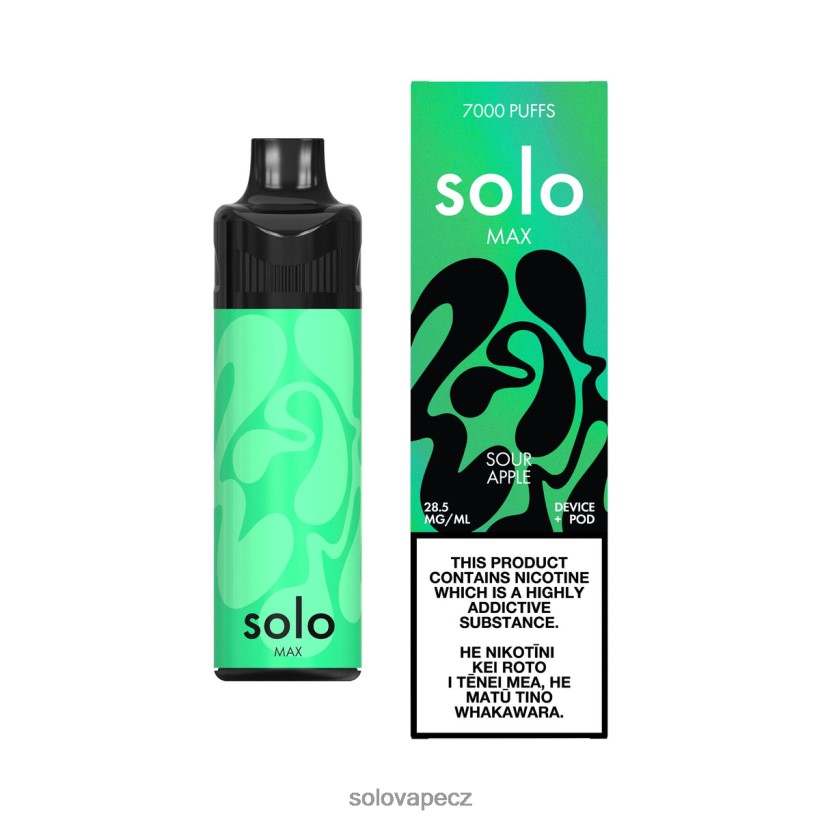 Solo Vape Flavours - Solo MAX pod kit DB886H70 kyselé jablko